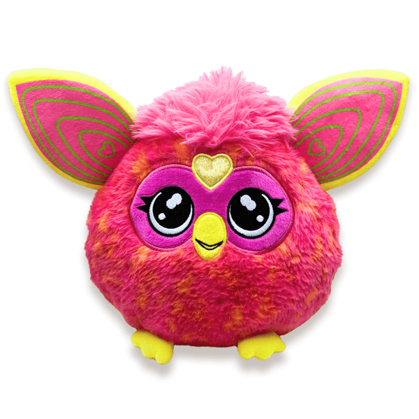 Furby Plush Toy – Hot Pink & Yellow (22 cm, 0 +)