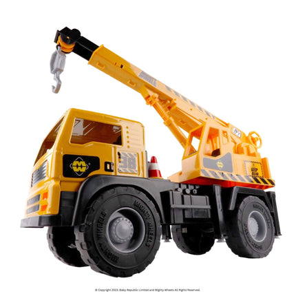 Mighty Wheels® 16” Mobile Crane | Construction Toys