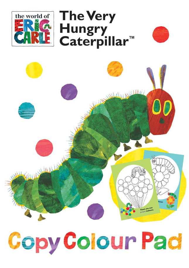 The Very Hungry Caterpillar Copy Colour Pad