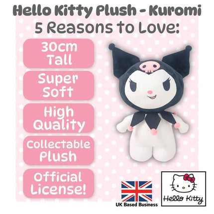 30cm-Plush-Hello-Kitty-Kuromi