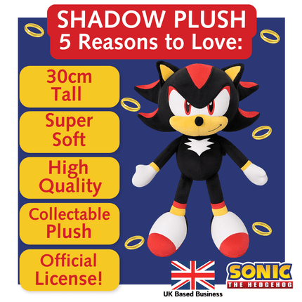Sonic Tails Plush Toy – 30 cm