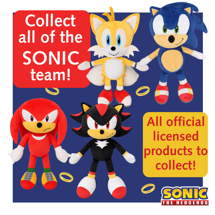 Sonic Tails Plush Toy – 30 cm