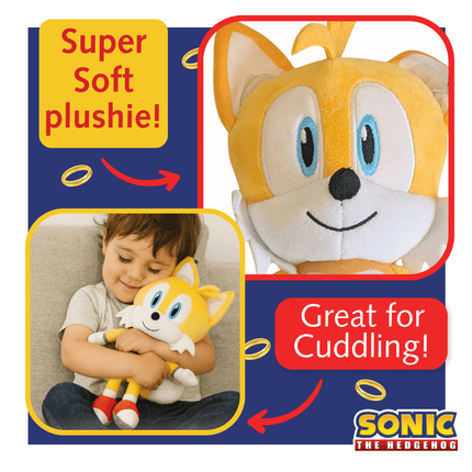 Sonic Tails Plush Toy – 30 cm
