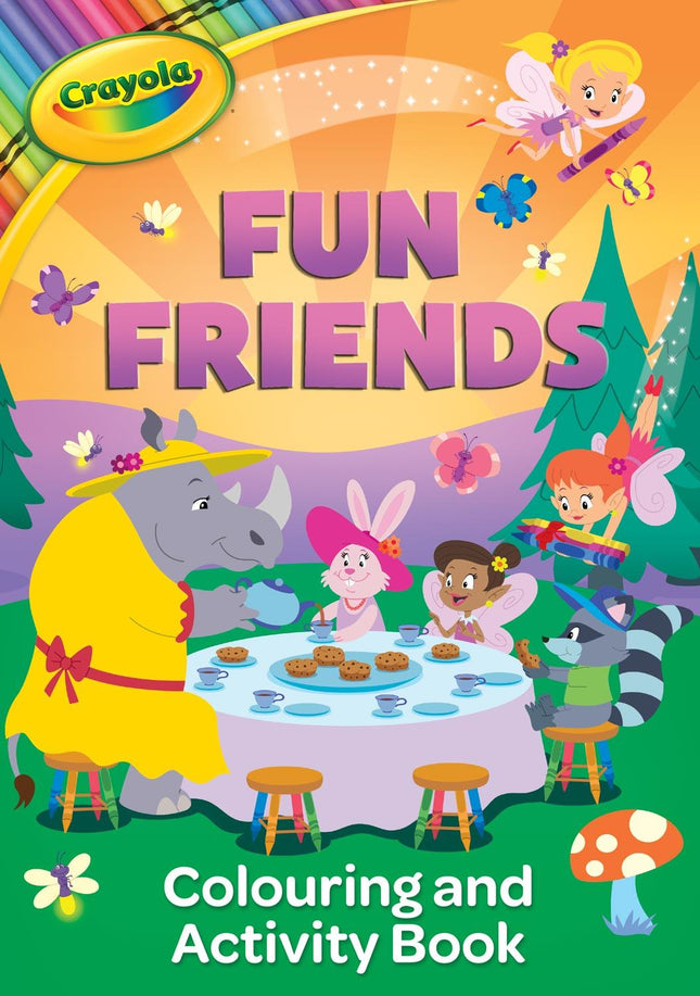 Crayola Fun Friends Col Activity Book