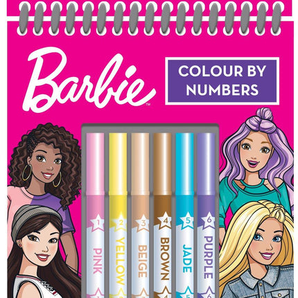 Barbie Colour by Numbers