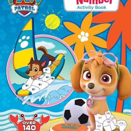 Paw Patrol Sticker by Numbers Book