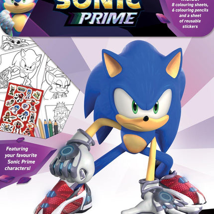 Sonic Prime Colouring Set