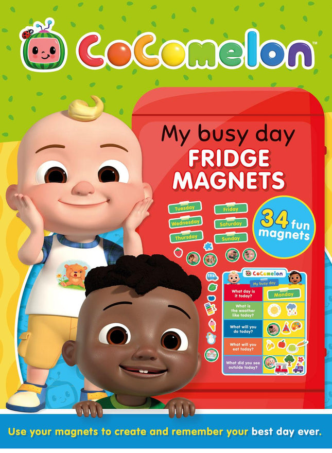 Cocomelon My Busy Day Fridge Magnets