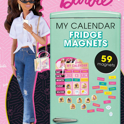 Barbie My Calendar Fridge Magnets