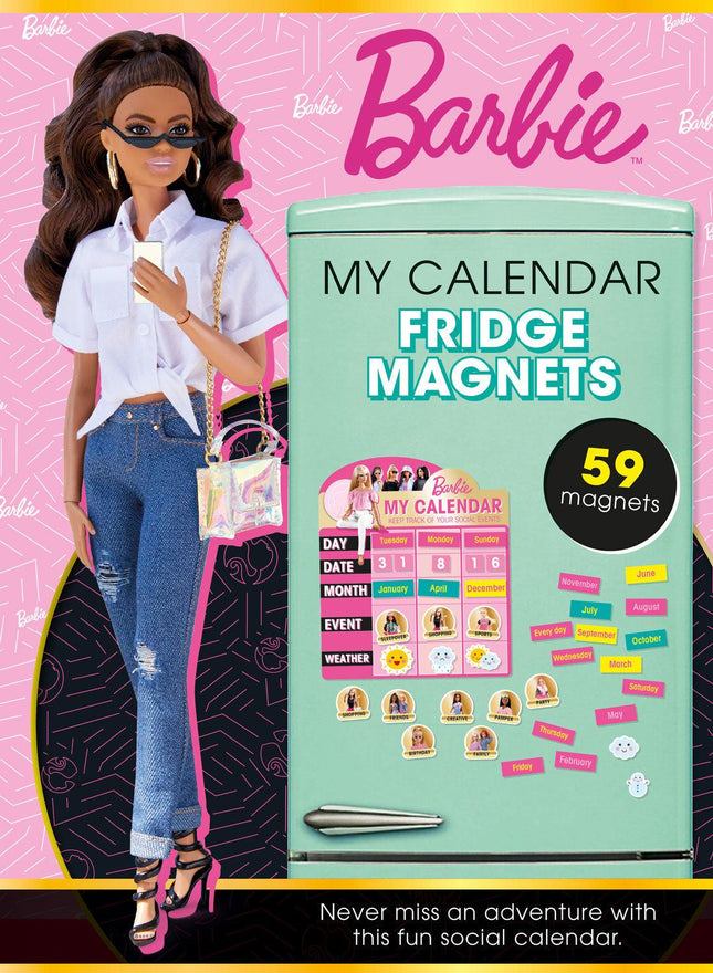 Barbie My Calendar Fridge Magnets