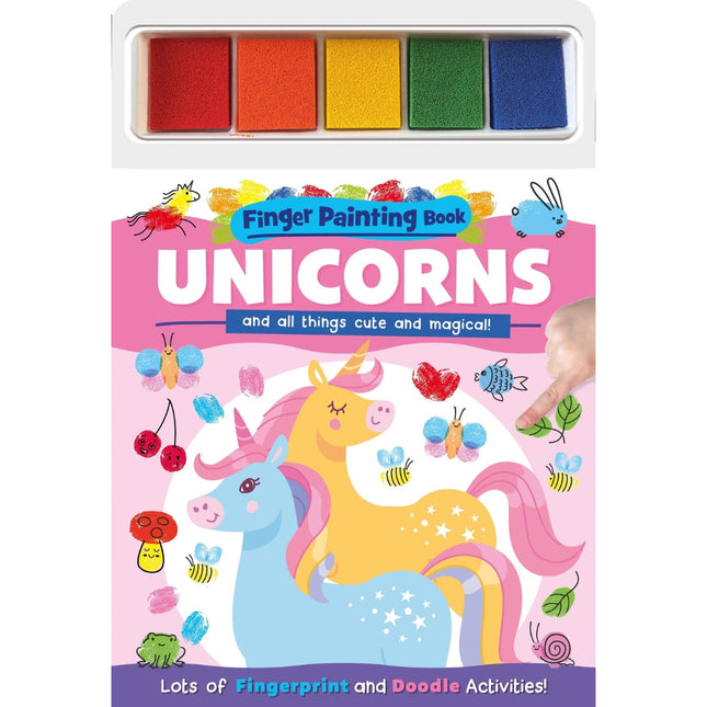 Finger Painting Book - Unicorn