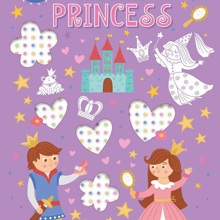 Princess Gem Colouring Book