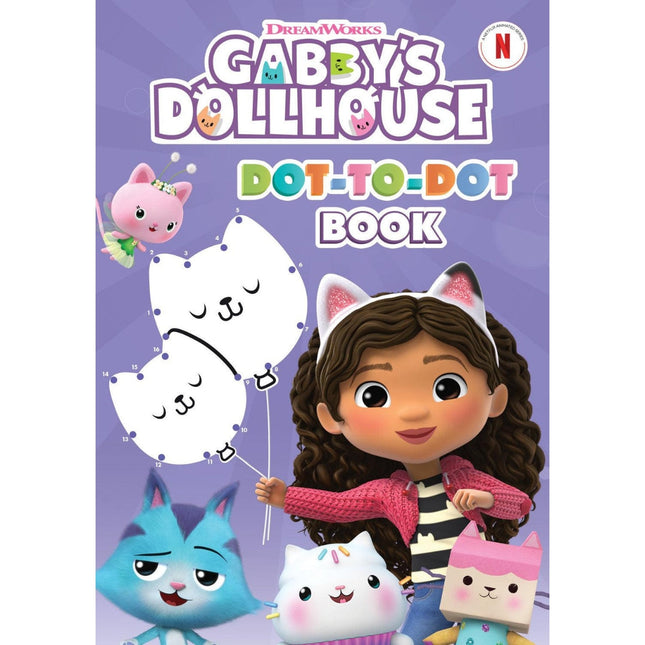 Gabby's Dollhouse Dot to Dot Book