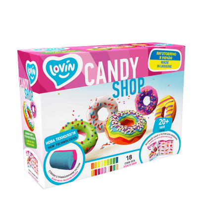 Lovin™ Candy Shop Colour Dough Sculpting Set