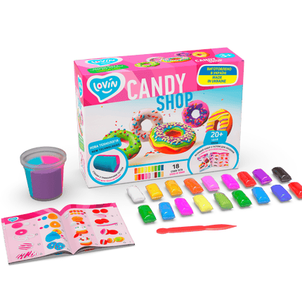 Lovin™ Candy Shop Colour Dough Sculpting Set