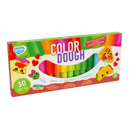 Lovin™ Lovin™  30 sticks Colour Dough Sculpting set