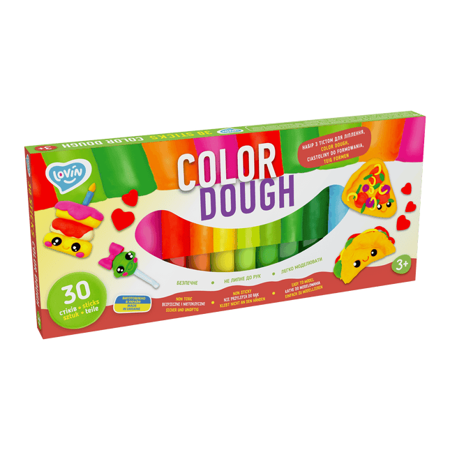 Lovin™ Lovin™  30 sticks Colour Dough Sculpting set
