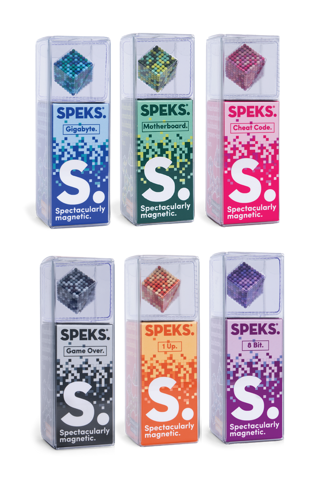 Speks. 512 Magnet Balls - 24 Units Mixed Colours