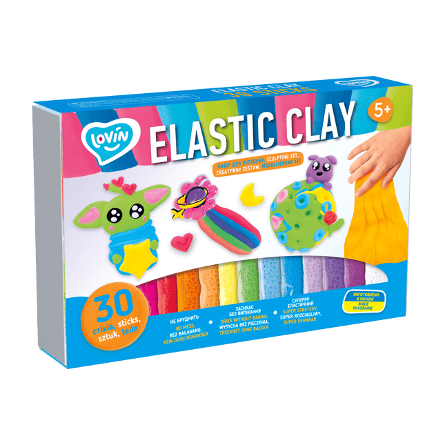 Lovin™ Elastic Clay 30 sticks TM Lovin Air Clay sculpting set