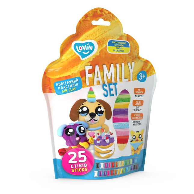 Lovin Air Clay Modeling Set - Family Set