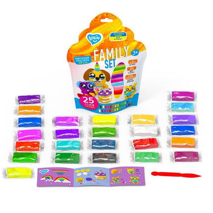 Lovin Air Clay Modeling Set - Family Set