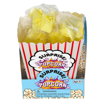 Surprise Popcorn includes 2 Squishy Snacks + 4 Surprises