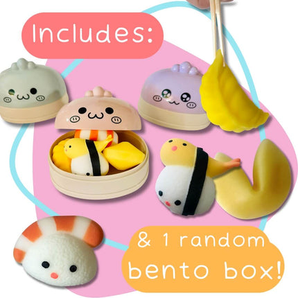 Squishy Bento Box Dumplin | Sensory Fidget Toy