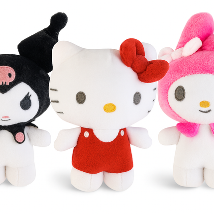 Hello Kitty Gift Set 16 CM Standing Hello Kitty, Kuromi &  Melody