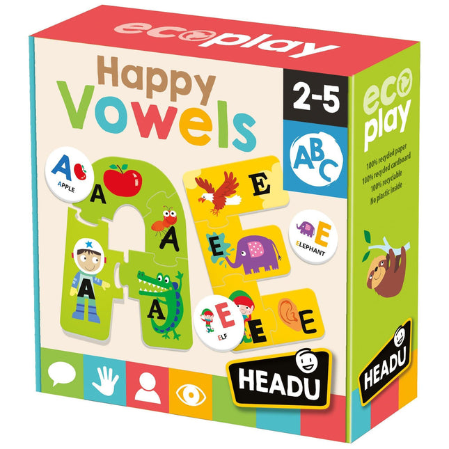 HEADU Happy Vowels | Educational Toys