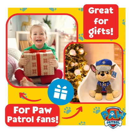 Paw Patrol Chase 44cm Extra Large Sitting Plush Toy