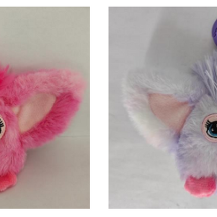 6cm Fluffy Furby Clips