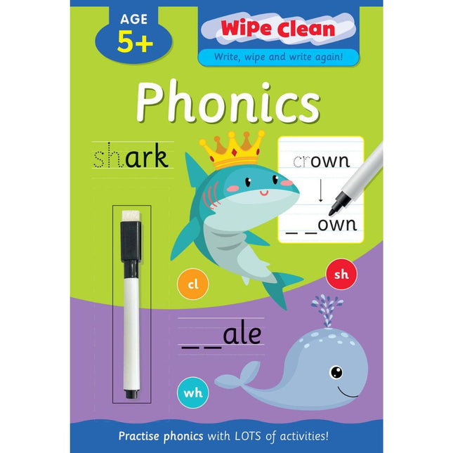 Wipe Clean Book Phonics