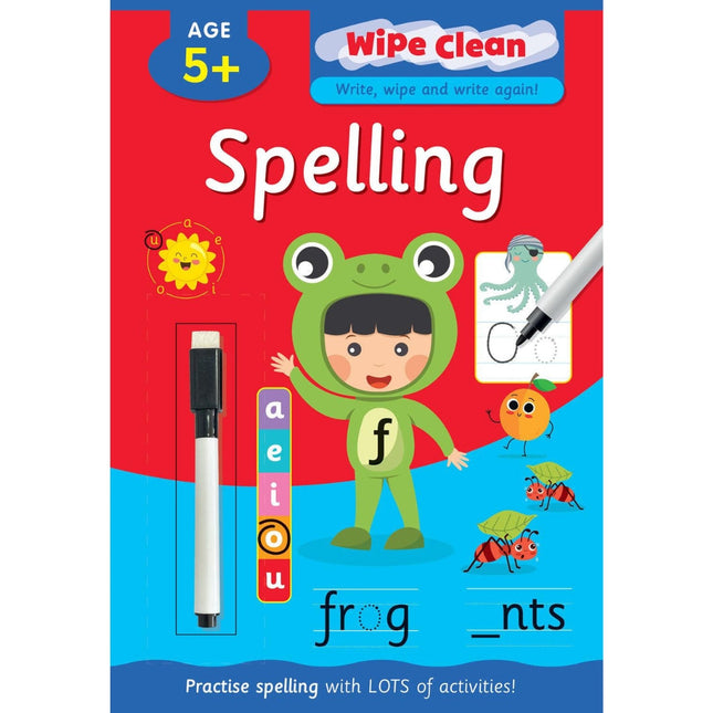 Wipe Clean Book Spelling