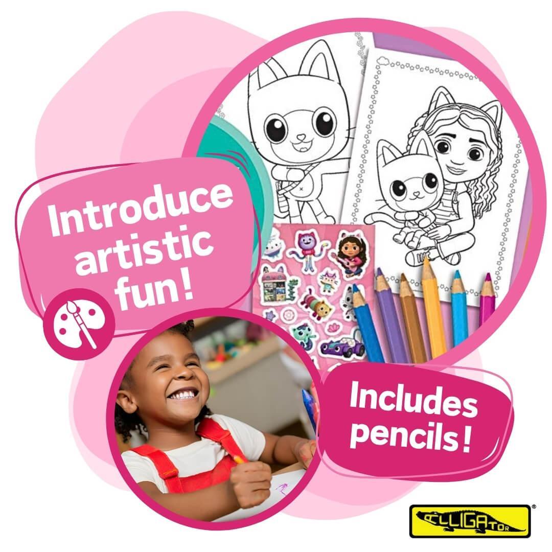 Gabby's Dollhouse Colouring Set – Baby Republic