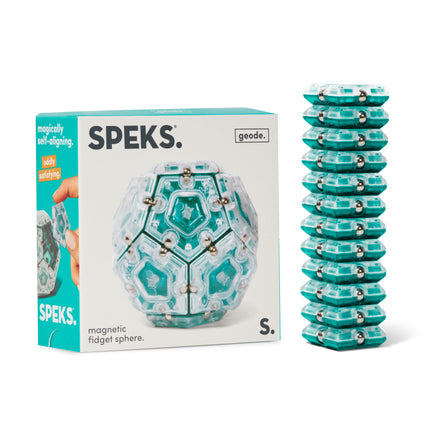 *Best Seller* Speks Geode. - The Magnetic Fidget Crystal Sphere