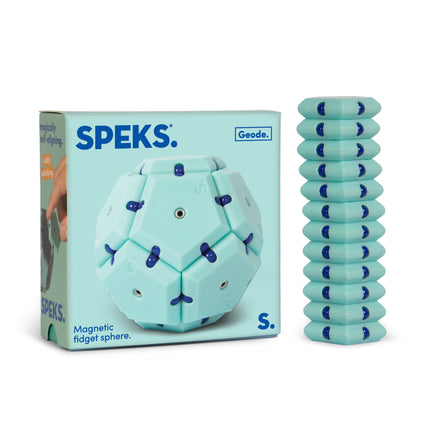 *Best Seller* Speks Geode. - The Magnetic Fidget Pop/Matte Sphere