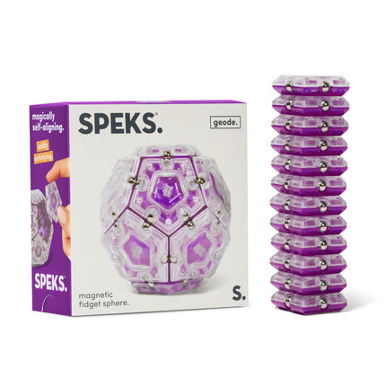 *Best Seller* Speks Geode. - The Magnetic Fidget Crystal Sphere