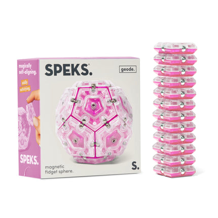 *Best Seller* Speks Geode. - The Magnetic Fidget Crystal Sphere