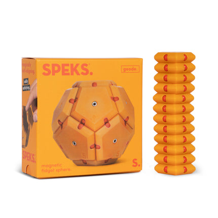 *Best Seller* Speks Geode. - The Magnetic Fidget Pop/Matte Sphere