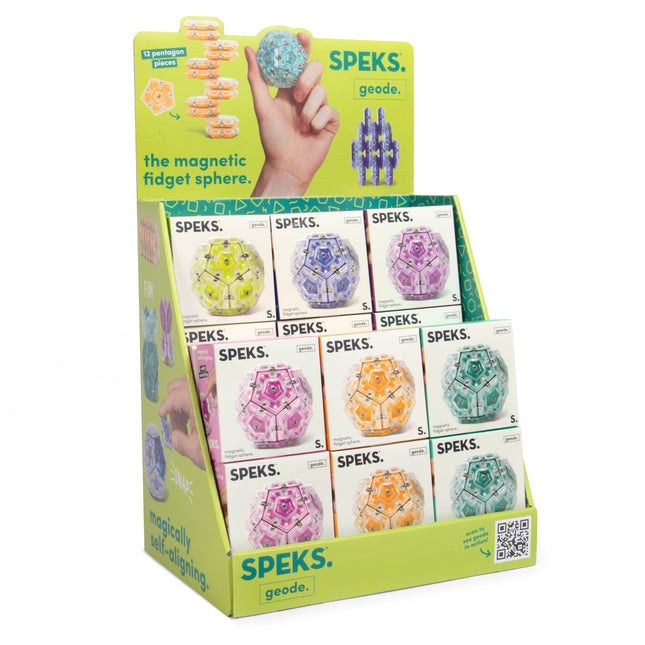 *Best Seller* Speks Geode. - The Magnetic Fidget Crystal Sphere