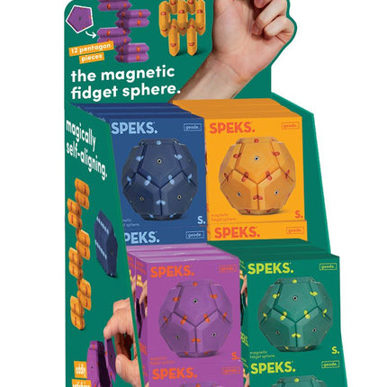 *Best Seller* Speks Geode. - The Magnetic Fidget Pop/Matte Sphere