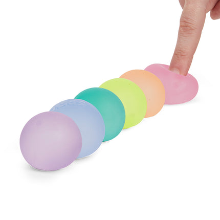 *New* Speks Mini Gump Multi Colour 6-Pack - The Memory Gel Stress Ball