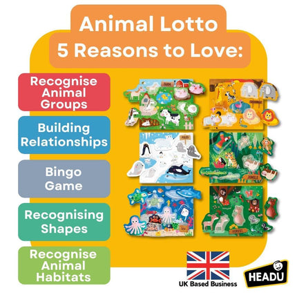 Headu-Animal-Lotto