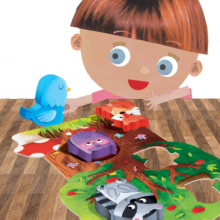 HEADU Montessori First Puzzle the Forest | Educational Toys