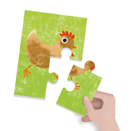 HEADU Puzzle 8+1 Farm | Educational Toys