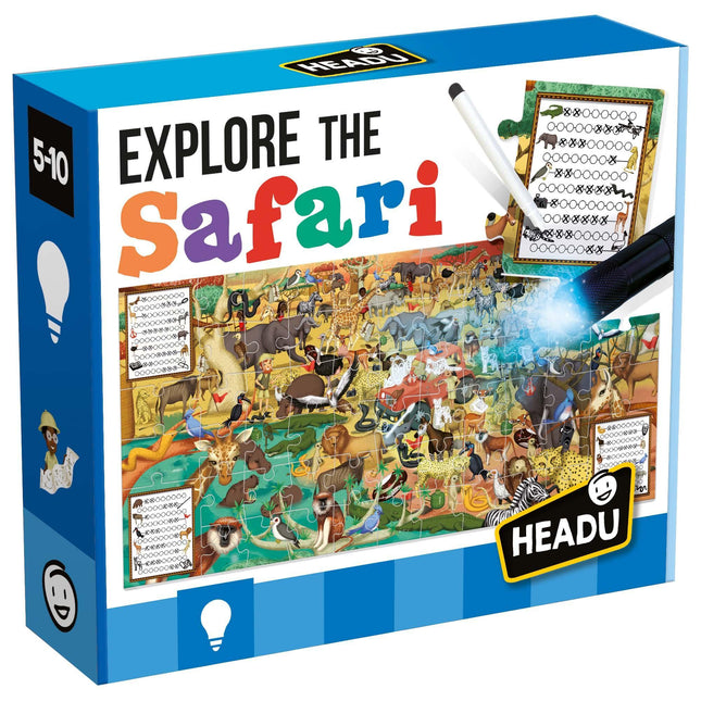 HEADU Explore the Safari | Educational Toys