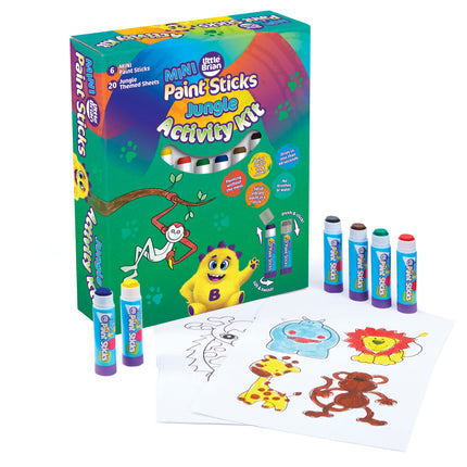 Little Brian Jungle Mini Paint Sticks Activity Kit