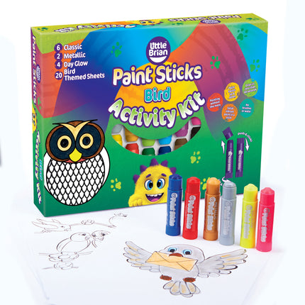 Little Brian Paint Sticks Bird Activity Kit