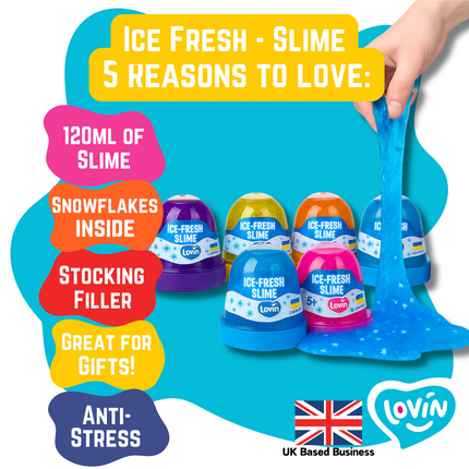Lovin™ Ice Fresh Slime Antistress toy 120ml
