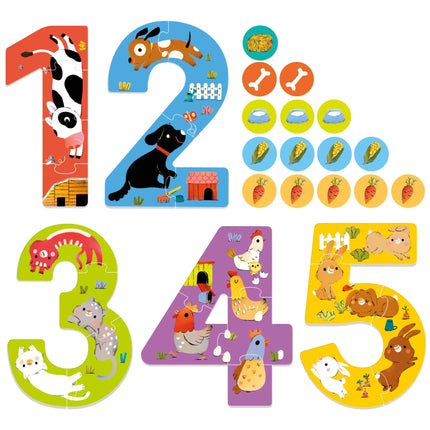 HEADU Happy Numbers | Educational Toys